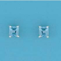 SPC 6mm CLAW SET SQUARE STUD- BLUE     =