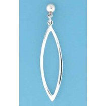 SPC 40mm WARPED MARQUISE SHAPE DROPS   =
