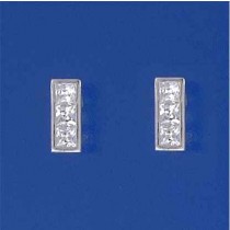 SPC 11x5mm CHANNEL SET SQ.CZ BAR STUDS =