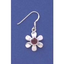 SPC 16MM DAISY DROPS WITH GARNET       =