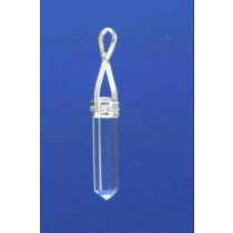 SPC CLEAR CRYSTAL SPEAR PENDANT