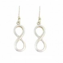 SPC PLAIN FIGURE EIGHT DROP EARINGS