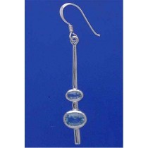 SPC 2 OVAL BLUE STONE PENDULUM DROPS