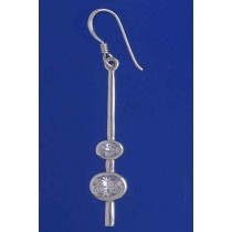 SPC 2 STONE OVAL CZ PENDULUM DROPS