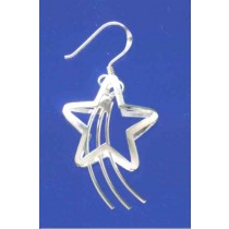 SPC 23mm SHOOTING STAR DROP EARRING    =