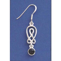 SPC 15mm CUTOUT CELTIC DROP WITH ONYX  =