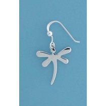 SPC SILHOUETTE DRAGONFLY DROP EARRINGS =