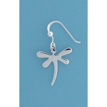 SPC SILHOUETTE DRAGONFLY DROP EARRINGS =