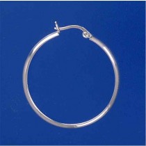 SPC 36x4mm D SECTION CREOLES           =