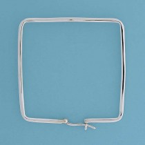SPC 50x2x2mm SQ.CREOLE FITTING HOOPS