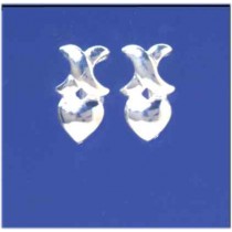 SPC FANCY CROSS/HEART STUD EARRINGS