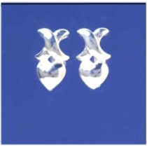 SPC FANCY CROSS/HEART STUD EARRINGS