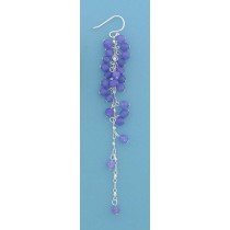 SPC LAVENDER AGATE BEAD 3.5"CHAIN DROPS=