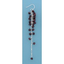 SPC GARNET BEADS 3.5" CHAIN DROPS      =