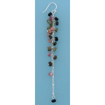 SPC TOURMALINE CHIPS CHAIN DROPS       =