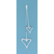 SPC 2 ROW CHAIN DROPS/CUTOUT HEARTS    =
