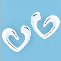 SPC 17mm 3/4 TIF HEART STUDS           =