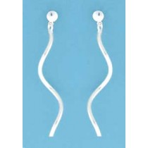 SPC SPIRAL BAR DROP EARRINGS           =