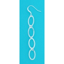 SPC FOUR PLAIN LINKED CUTOUT OVAL DROPS