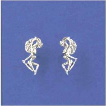 SPC TINY WINGED LADY STUDS-SOLD 3prs