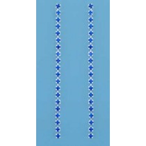 SPC 70mm TENNIS STYLE BLUE CRYSTAL DROPS