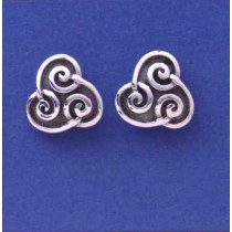 SPC FANCY OXIDISED CELTIC STUDS        =