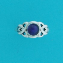 SPC 6mm AMETHYST CELTIC KNOT RING      -