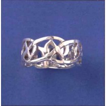 SPC 9mm CUTOUT CELTIC DESIGN RING      =