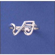 SPC 2mm WIRE MUSIC NOTE RING           =