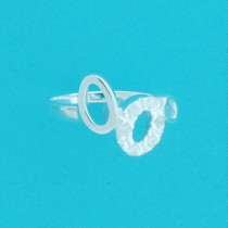 SPC CZ SET OVALS RING                  =