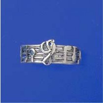 SPC SMALL MUSIC NOTE RING              =