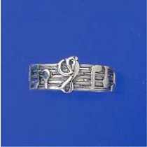 SPC SMALL MUSIC NOTE RING              =