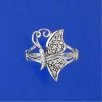 SPC BUTTERFLY RING WITH DIAMONTE WINGS =