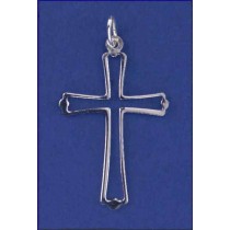 SPC 37X25mm CUTOUT PLAIN CROSS