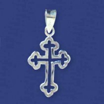 SPC 22x10mm CUTOUT GOTHIC CROSS        =