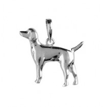 SPC POLISHED DOG CHARM