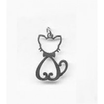 SPC FLAT CUTOUT CAT CHARM