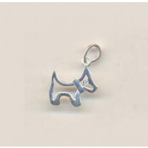 SPC FLAT CUTOUT DOG CHARM move-232120-