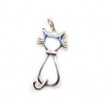 SPC CUTOUT CAT PENDANT