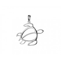 SPC FLAT CUTOUT TURTLE PENDANT