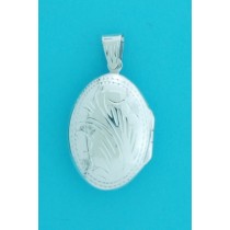 SPC OVAL ENGRAVED LOCKET