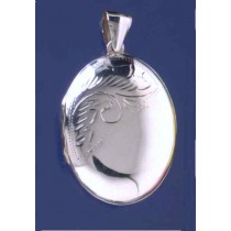 SPC 33x26MM 1/2 ENG D OVAL LOCKET      =