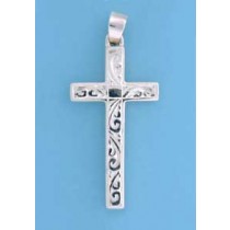 SPC 35x19x4x4mm  ENGRAVED CROSS        =