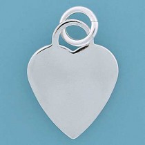 SPC 22mm SOLID TIF HEART PENDANT       =