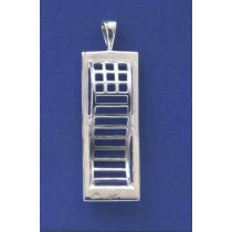 SPC 34x13mm CUTOUT RECTANGLE PENDANT