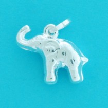 SPC ELEPHANT WITH RAISED TRUNK CHARM