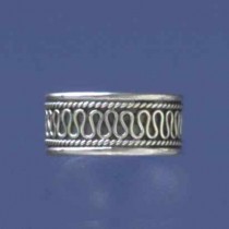 SPC 10mm BALINESE WEDDING RING         =