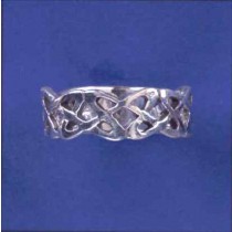 SPC CUTOUT PATTERN CELTIC RING