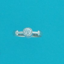 SPC 4mm CZ CHILDS/MAIDS RING