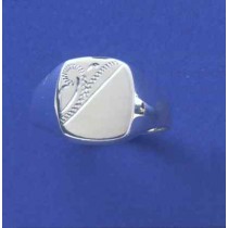 SPC 12x11mm CUSH.1/2 ENG.GENTS SIGNET  =